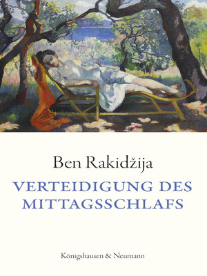 cover image of Verteidigung des Mittagsschlafs